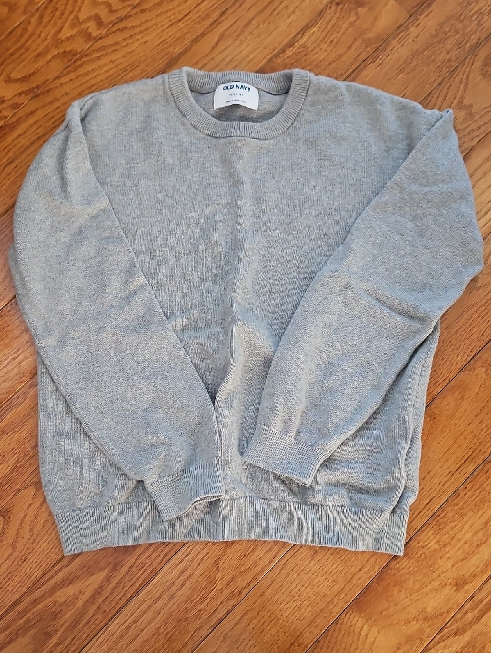 Old Navy Boy's Light Gray Crewneck Sweater
